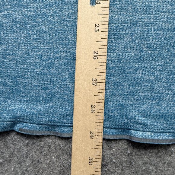 Lululemon Training T-Shirt Men XL Blue Short Sleeve Crew Neck 48" x 29" b027 - Picture 9 of 11